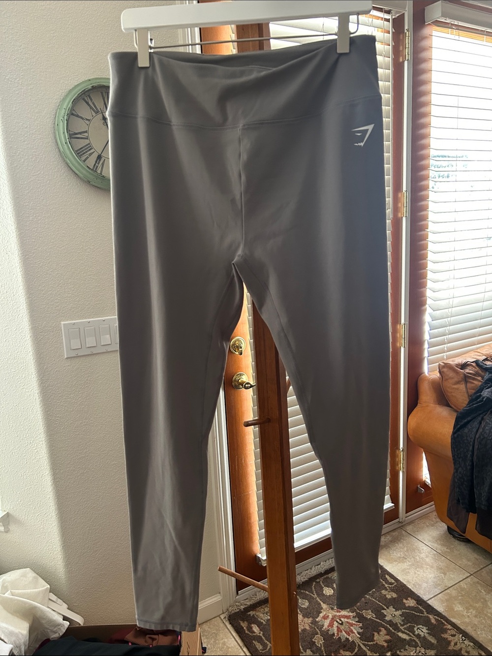 Women Gymshark Gray Leggings VGUC